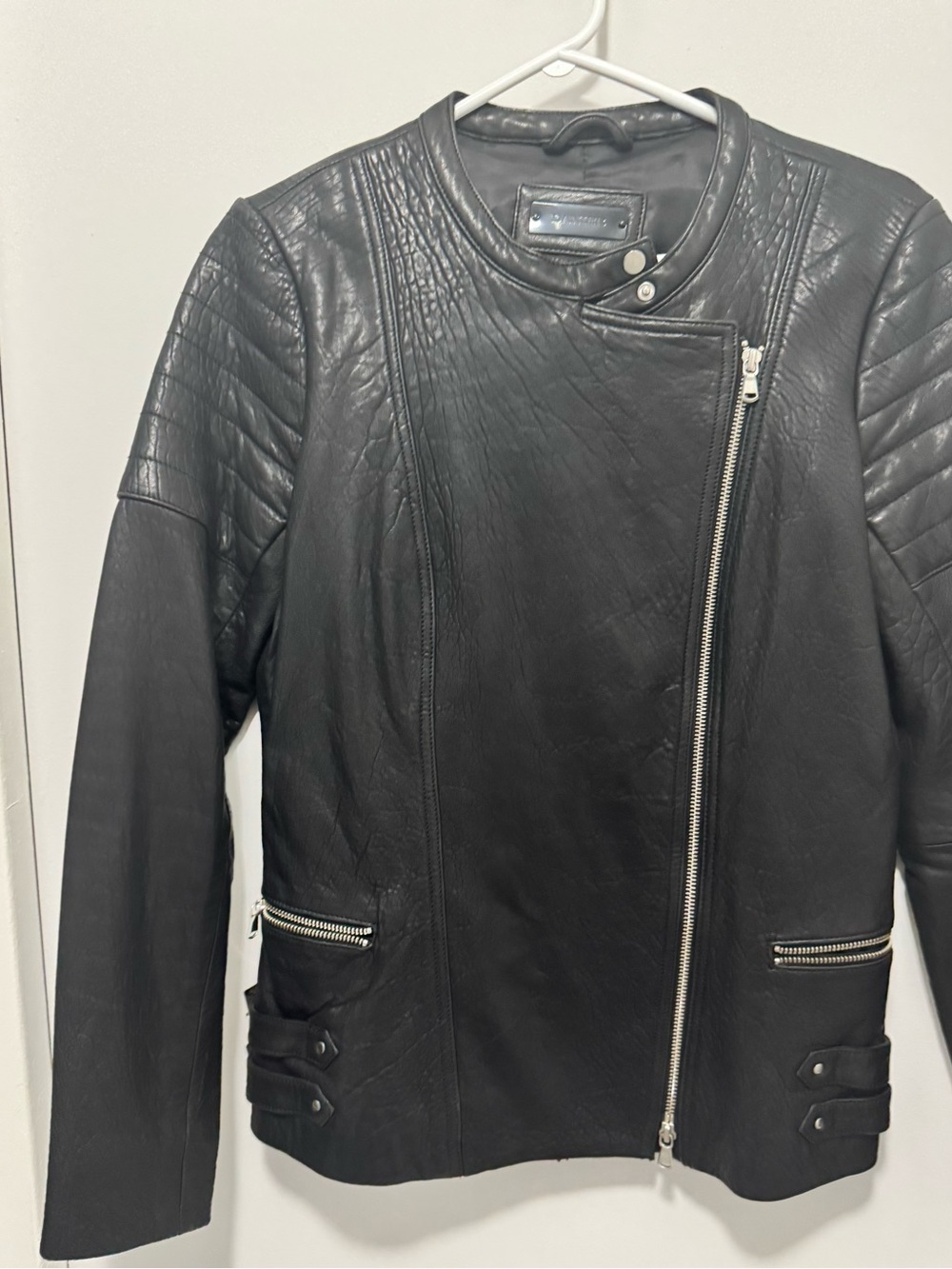 Danier Genuine Leather Moto Jacket Black | Pristine Condition | - Picture 7 of 15